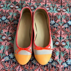 Crewcuts leather ballet flats size 3
